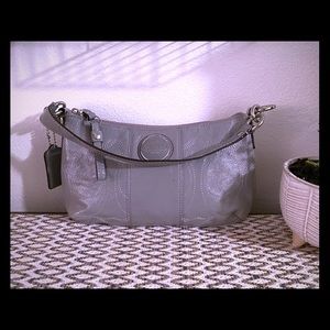 Gray Coach Handbag Crossbody shoulder bag